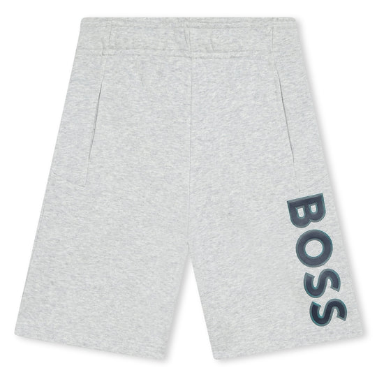 BOSS KIDSWEAR Contrast Logo Sweat Shorts