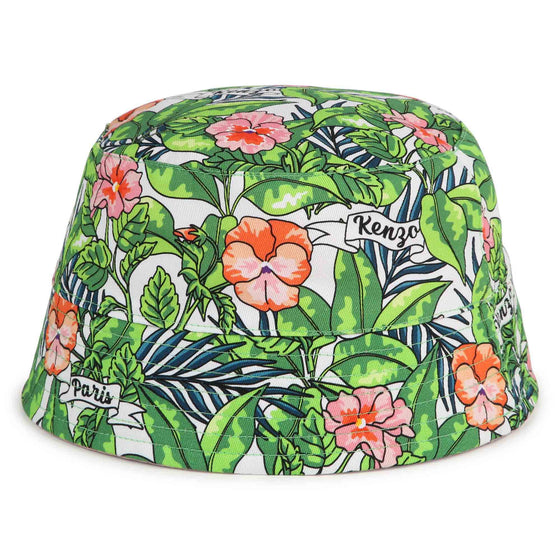Flower Reversible Bucket Hat