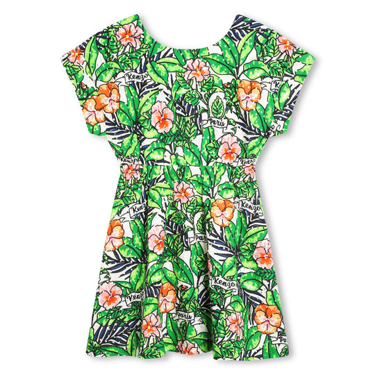 KENZO KIDS Tropical Floral Dress