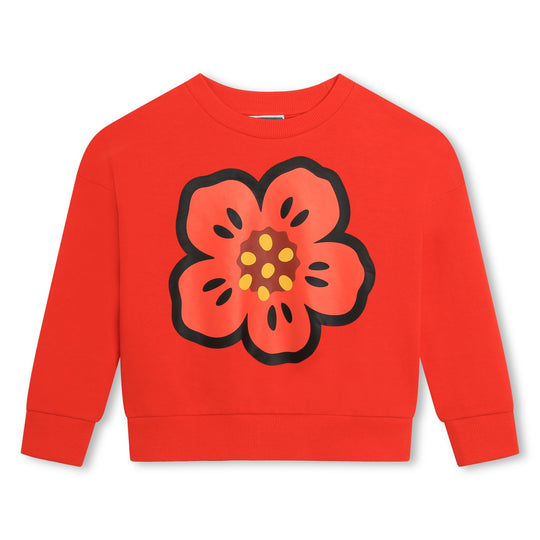 KENZO KIDS Poppy Flower Sweatshirt