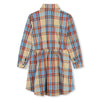 Paris Travels Checked Shirt Dress