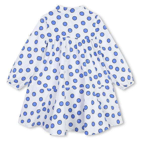 Poplin Cotton Daisy Dot Dress