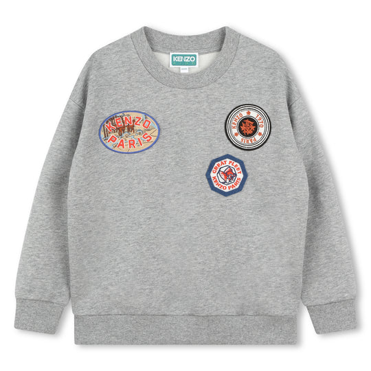 KENZO KIDS Travel Patch Sweatshirt