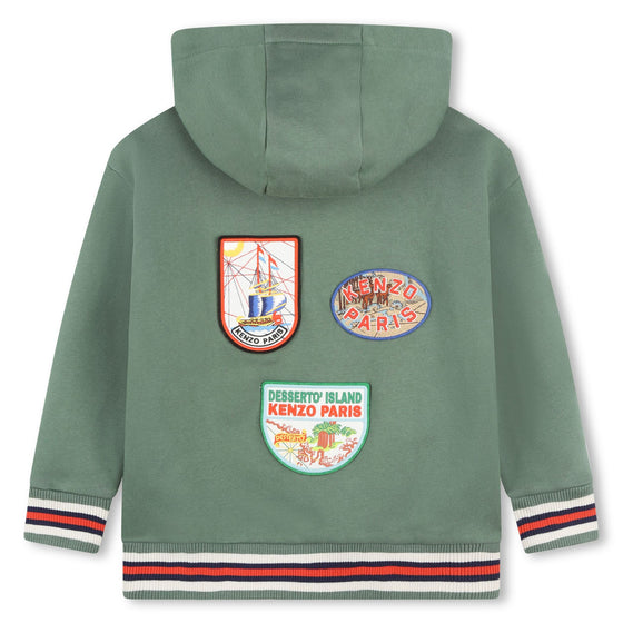 Travel Patch Vintage Collegiate Hoodie