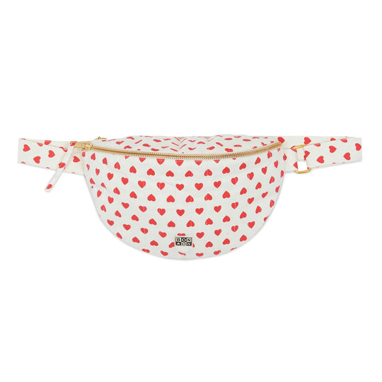 BONTON Heart Banana Bag - Rouge