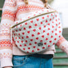 BONTON Heart Banana Bag - Rouge