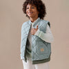 BONPOINT Leo Puffer Vest - Blue Sea