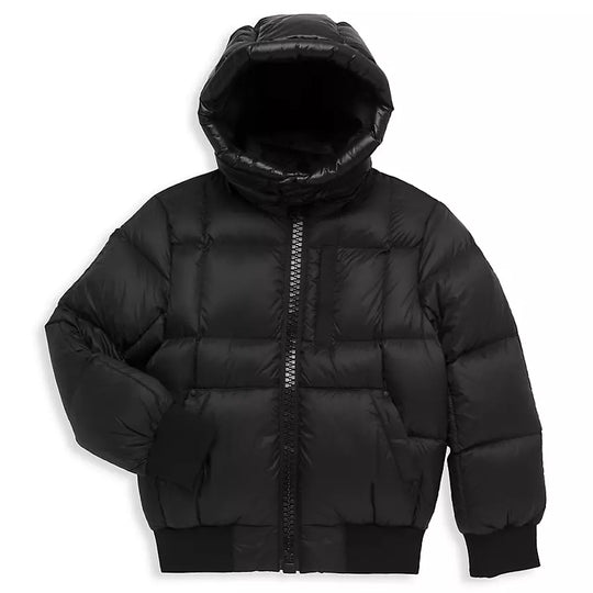 MOOSE KNUCKLES 125th Street Bomber Jacket - Black