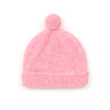 Pompom Pink Baby Hat  - FINAL SALE