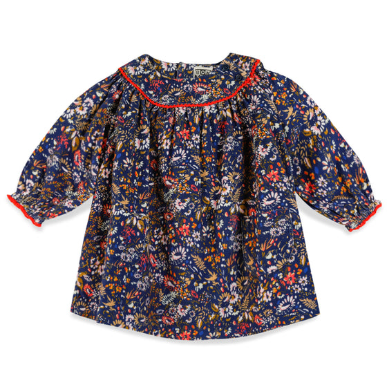 Autumn Floral Dada Baby Dress