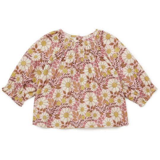 BONTON Daisy Poplin Baby Blouse