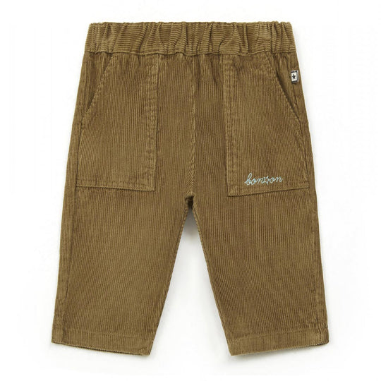 BONTON Darius Caribou Light Corduroy Baby Pants
