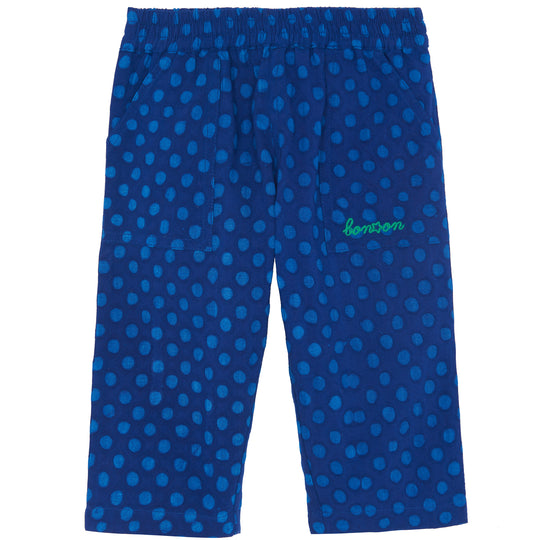 BONTON Blue Dots Darius Baby Pants