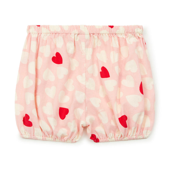 Rosy Hearts Baby Bloomers