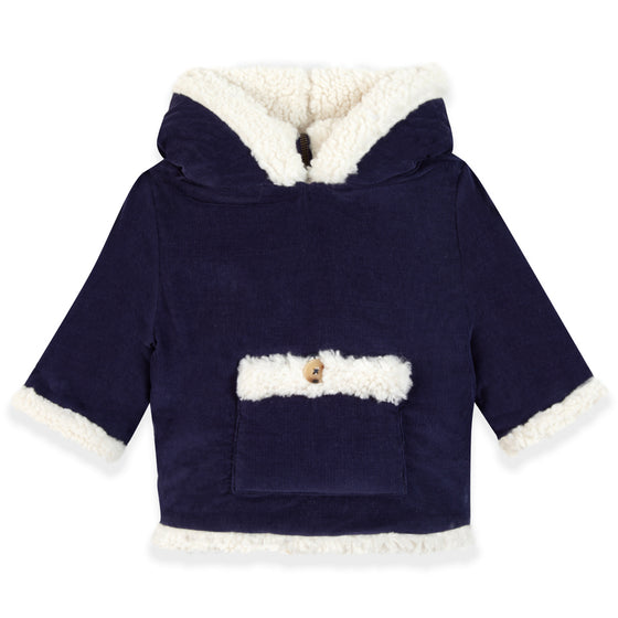 Deep Navy Camion Baby Coat