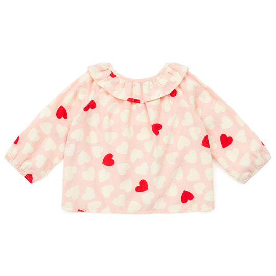 BONTON Rosy Heart Hugoline Baby Blouse