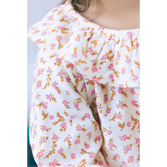 Bright Flowers Hugoline Baby Blouse