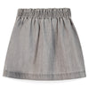 Soft Grey Embroidered Douchka Skirt