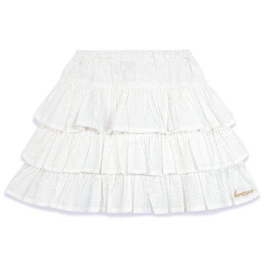 BONTON Classic Eyelet Rafale Skirt