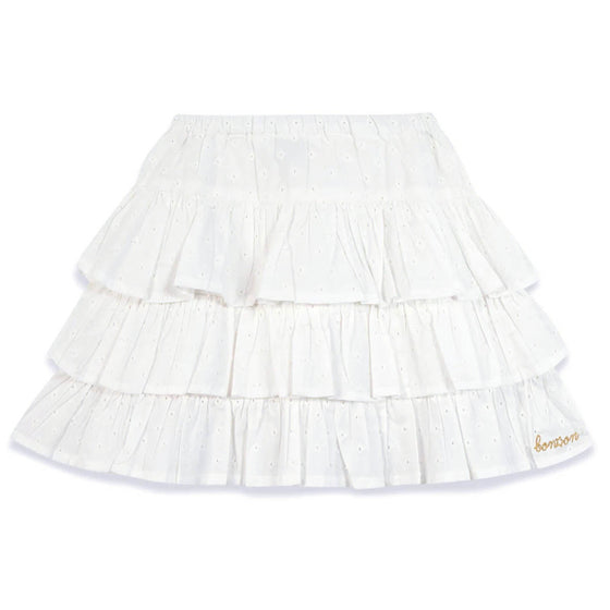 Classic Eyelet Rafale Skirt