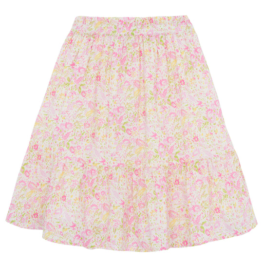 BONTON Neon Fleur Denon Midi Skirt