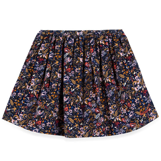 BONTON Autumn Floral Framboise Skirt