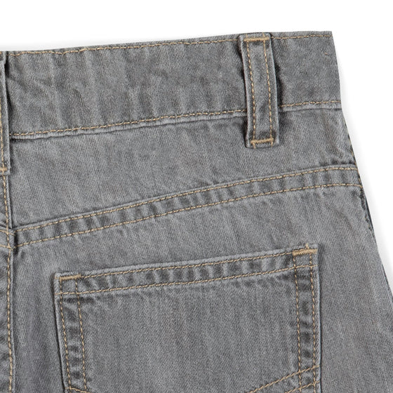 Soft Grey Cotton Dandy Pants