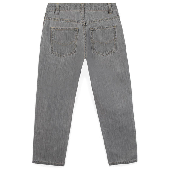 Soft Grey Cotton Dandy Pants