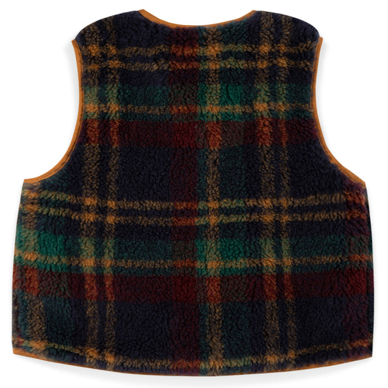 César Cotton Fleece Layering Vest