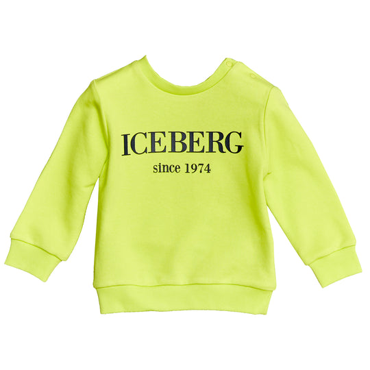 ICEBERG Classic Logo Sweatshirt - Neon