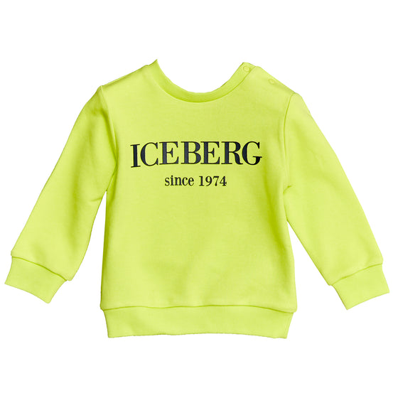 Classic Logo Sweatshirt - Neon - FINAL SALE