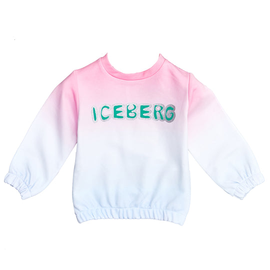 ICEBERG Ice Cream Shine Logo Sweatshirt