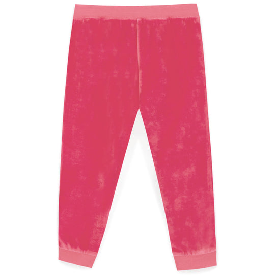 BONTON Bubblegum Velour Joggy Baby Pants