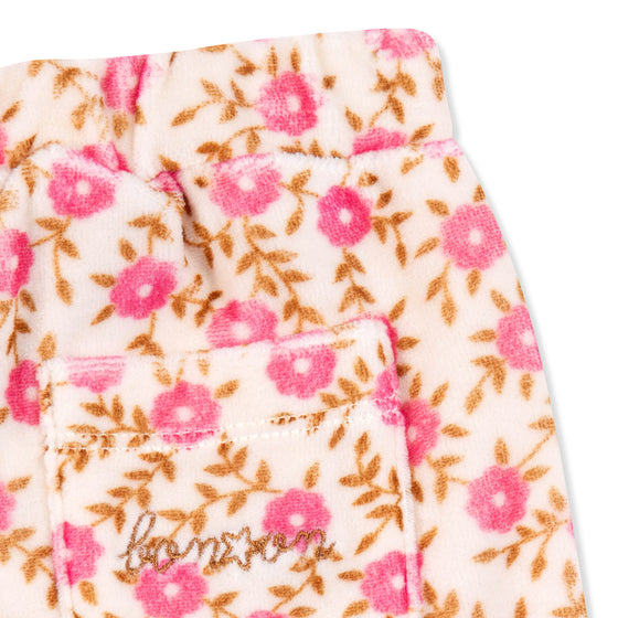 Bright Flowers Joggy Baby Pants