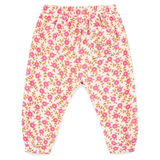 Bright Flowers Joggy Baby Pants