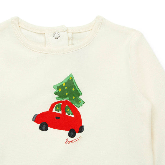 Holiday Car Baby T-shirt  - FINAL SALE