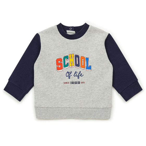 School of Life Baby Sweatshirt  - FINAL SALE