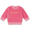 Rosewood Velour Baby Sweatshirt
