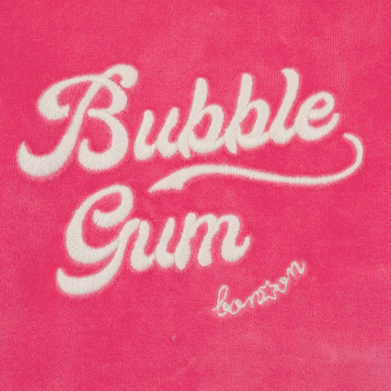 Bubblegum Velour Baby Sweatshirt