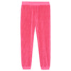 Bubblegum Velour Jogg Sweatpants