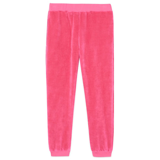 BONTON Bubblegum Velour Jogg Sweatpants