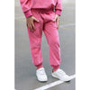 Bubblegum Velour Jogg Sweatpants