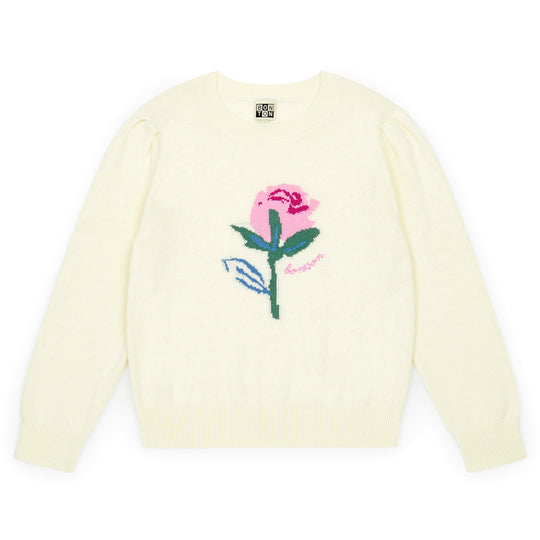 BONTON Rose Garden Paula Sweater