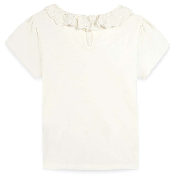 Tiris Lace Collar T-shirt