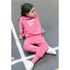 Bubblegum Velour Sandy Sweatshirt