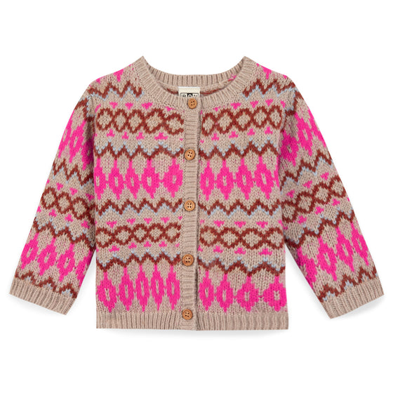 Neon Pop Lilet Baby Cardigan