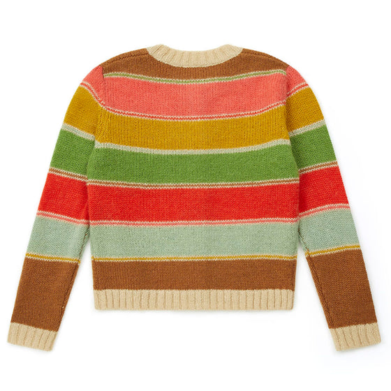 Happy Stripes Cardigan  - FINAL SALE