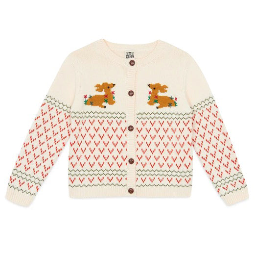 BONTON Reindeer Lilou Cardigan