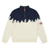 Sapin Jacquard Winter Scene Sweater  - FINAL SALE