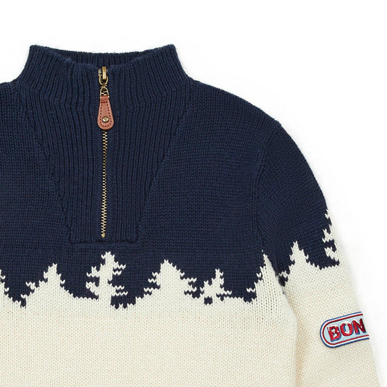 Sapin Jacquard Winter Scene Sweater  - 70% OFF FINAL SALE